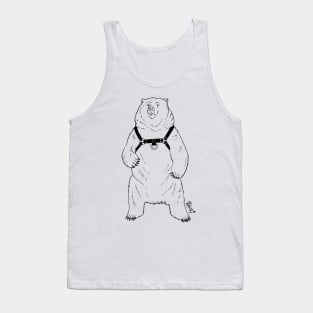 Leather Bear Tank Top